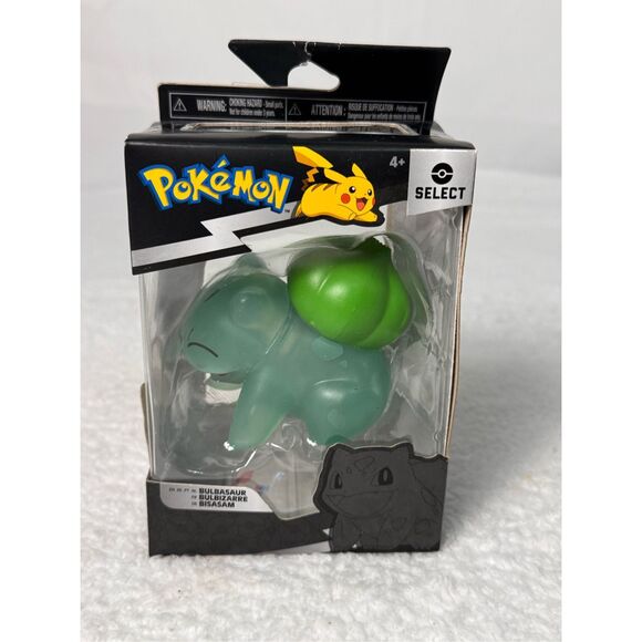 Pokémon Select Translucent Bulbasaur Figure/ Jazwares - Picture 1 of 6